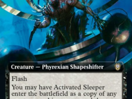 Activated Sleeper (Extended Art) [Dominaria United Commander] For Discount