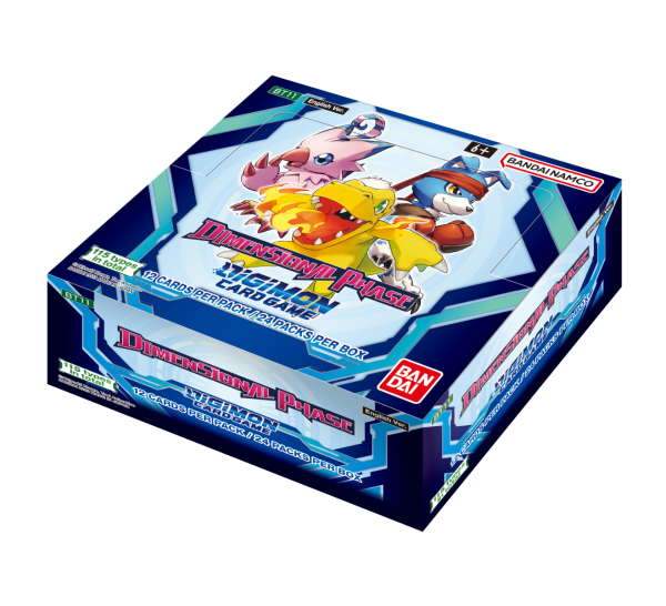 Digimon Card Game Series 11 - Dimensional Phase BT11 Booster Box Online