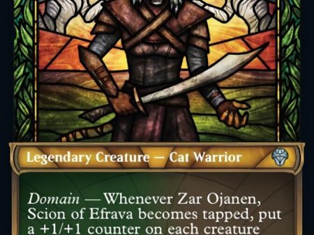 Zar Ojanen, Scion of Efrava (Showcase Textured) [Dominaria United] Hot on Sale