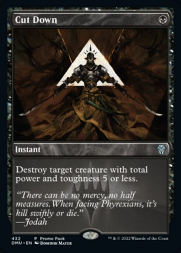 Cut Down (Promo Pack) [Dominaria United Promos] For Discount