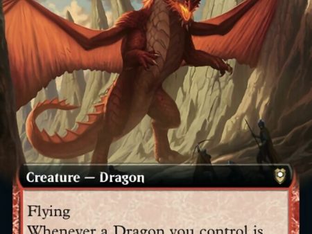 Wrathful Red Dragon (Extended Art) [Commander Legends: Battle for Baldur s Gate] Online