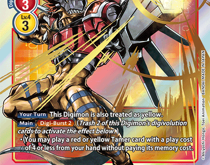 RizeGreymon [BT4-017] (Alternate Art) [Great Legend] Online Hot Sale