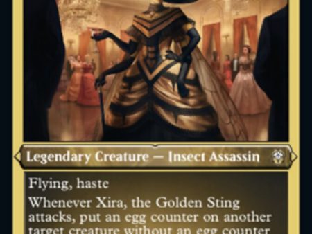 Xira, the Golden Sting (Foil Etched) [Dominaria United Commander] Online Hot Sale