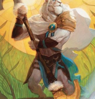 Ajani, Sleeper Agent Art Card [Dominaria United Art Series] Sale