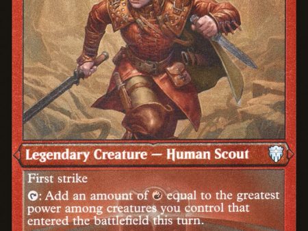 Alena, Kessig Trapper (Foil Etched) [Commander Legends] Discount