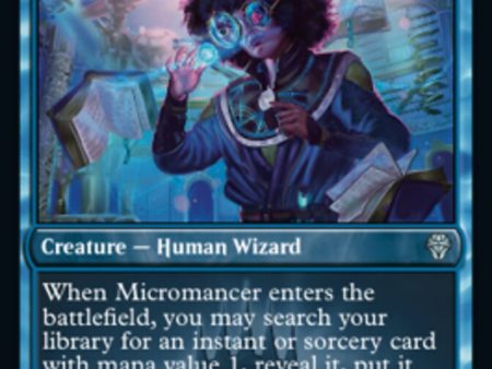 Micromancer (Promo Pack) [Dominaria United Promos] Fashion