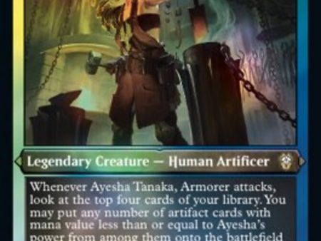 Ayesha Tanaka, Armorer (Foil Etched) [Dominaria United Commander] Fashion