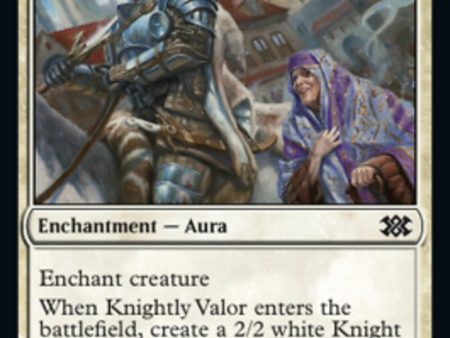 Knightly Valor [Double Masters 2022] Sale