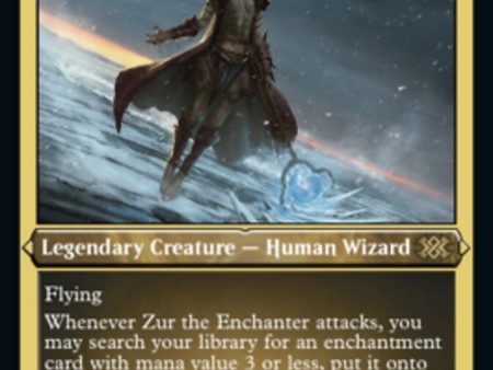 Zur the Enchanter (Foil Etched) [Double Masters 2022] Online Sale