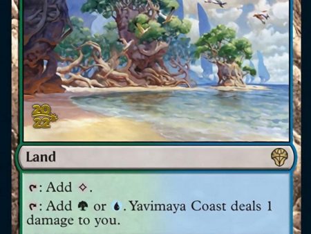 Yavimaya Coast [Dominaria United Prerelease Promos] For Discount