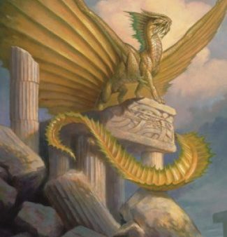 Ancient Gold Dragon Art Card (05) [Commander Legends: Battle for Baldur s Gate Art Series] Online Hot Sale