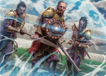 Argivian Phalanx Art Card [Dominaria United Art Series] Cheap