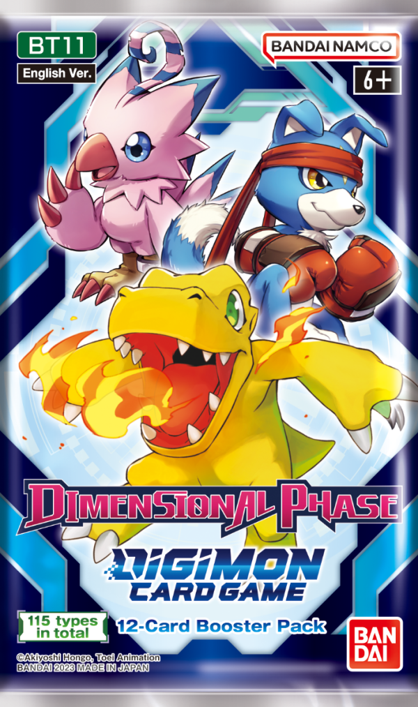 Digimon Card Game Series 11 - Dimensional Phase BT11 Booster Box Online