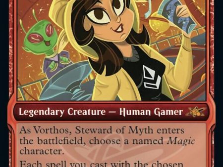 Vorthos, Steward of Myth (Showcase) (Galaxy Foil) [Unfinity] Online Hot Sale