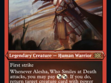 Alesha, Who Smiles at Death (Foil Etched) [Double Masters 2022] Supply