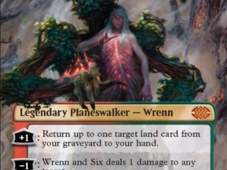 Wrenn and Six (Borderless) [Double Masters 2022] Hot on Sale