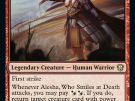 Alesha, Who Smiles at Death [Dominaria United Commander] Hot on Sale