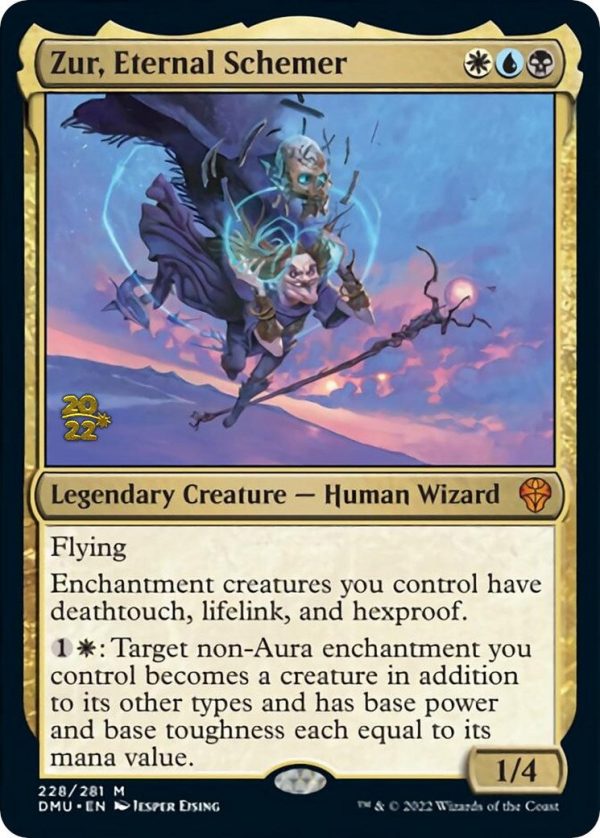 Zur, Eternal Schemer [Dominaria United Prerelease Promos] Online Sale