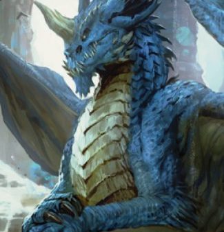 Young Blue Dragon Art Card [Commander Legends: Battle for Baldur s Gate Art Series] Hot on Sale