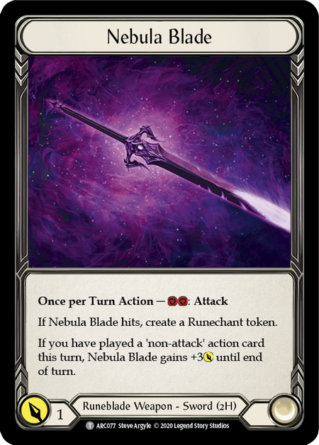 Death Dealer    Nebula Blade [U-ARC040    U-ARC077] (Arcane Rising Unlimited)  Unlimited Normal Online Sale