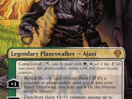 Ajani, Sleeper Agent (Borderless) (376) [Dominaria United] Online Hot Sale