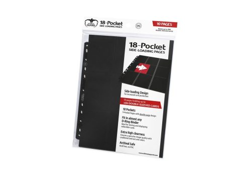 Ultimate Guard Side-Loading 18-Pocket page (10pc) Supply