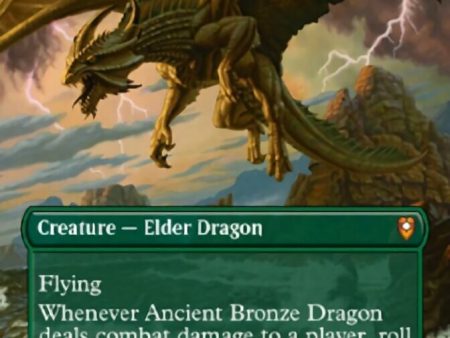 Ancient Bronze Dragon (Borderless Alternate Art) [Commander Legends: Battle for Baldur s Gate] Online Hot Sale