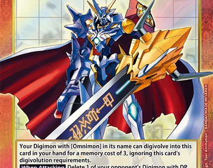 Omnimon X Anti-body [BT5-111] (Alternate Art) [Battle of Omni] Cheap