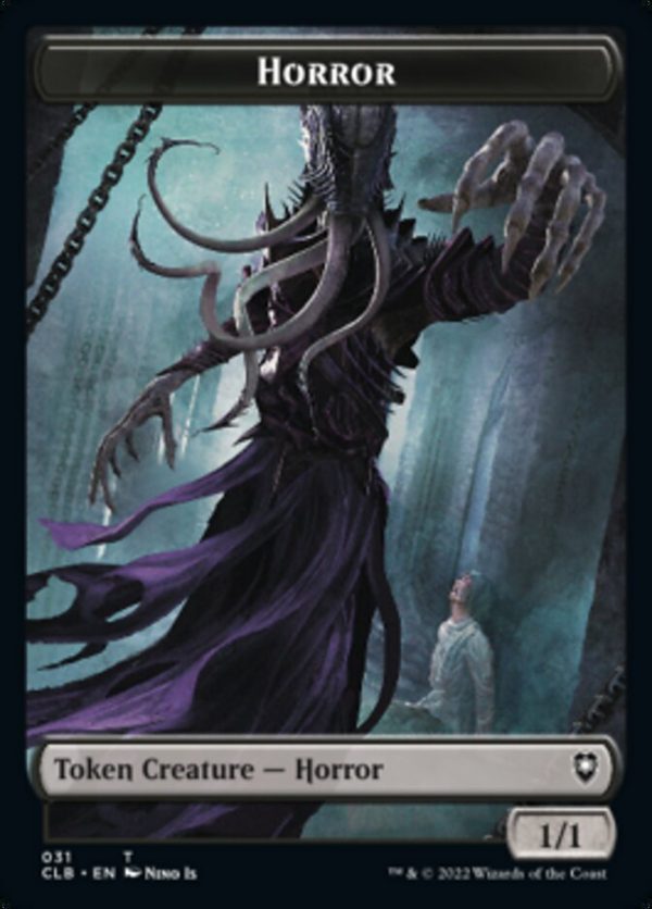 Horror    Centaur Double-Sided Token [Commander Legends: Battle for Baldur s Gate Tokens] Online Sale