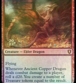 Ancient Copper Dragon [Commander Legends: Battle for Baldur s Gate Prerelease Promos] Supply