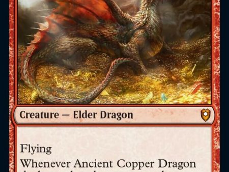 Ancient Copper Dragon [Commander Legends: Battle for Baldur s Gate] on Sale