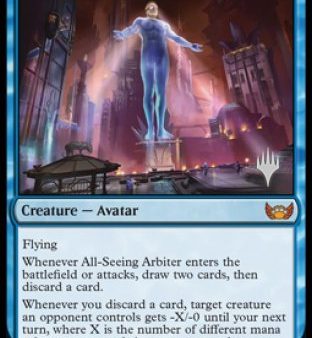 All-Seeing Arbiter (Promo Pack) [Streets of New Capenna Promos] Online Sale