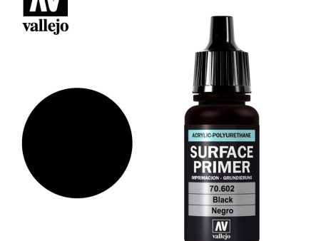 Vallejo 70602 Surface Primer - Black 17 ml Online now