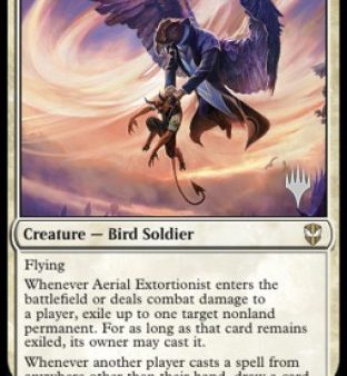 Aerial Extortionist (Promo Pack) [Streets of New Capenna Commander Promos] Hot on Sale