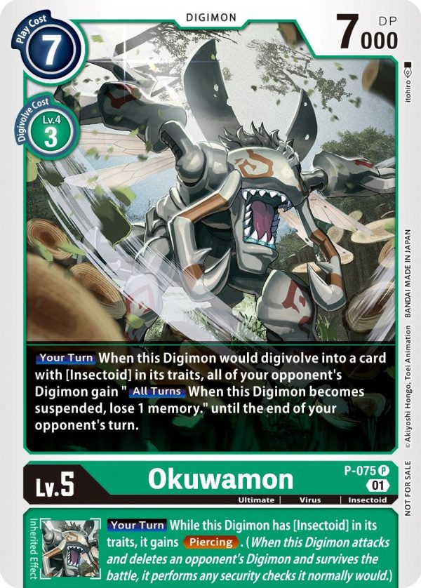 Okuwamon [P-075] (Update Pack) [Promotional Cards] For Cheap