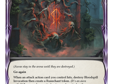 Bloodspill Invocation (Blue) [1HP293] (History Pack 1) Online now