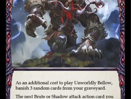 Unworldly Bellow (Red) [LEV015] (Monarch Levia Blitz Deck) Online Sale