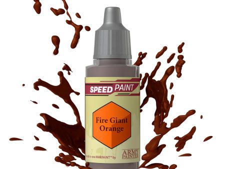 Army Painter Speedpaint - Fire Giant Orange 18ml (OOP) Online now