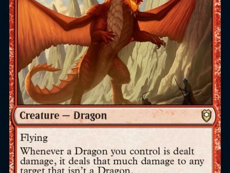 Wrathful Red Dragon [Commander Legends: Battle for Baldur s Gate] For Discount