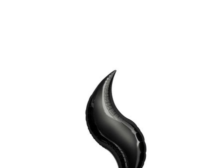 Black Curve Mini Shape Balloon 19in Online Hot Sale