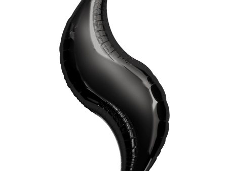 Black Curve Super Shape Balloon 42in Online Sale