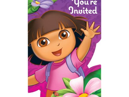 Dora s Flower Adventure Invites 8pcs For Sale