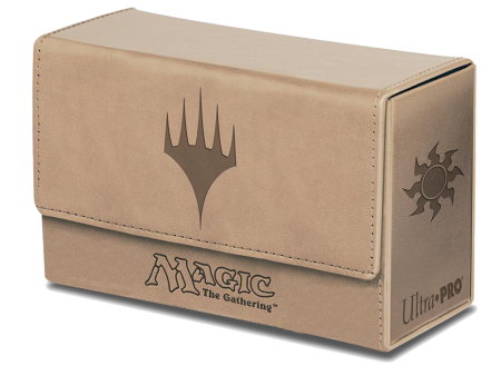 Ultra Pro - Dual Flip Box Off White Mana for Magic (Matte Finish) Sale