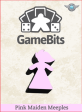 Game Bits: Maiden Meeples - Pink For Discount