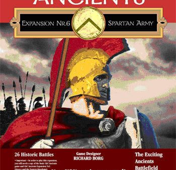 Commands & Colors: Ancients Expansion Pack #6 - The Spartan Army For Sale