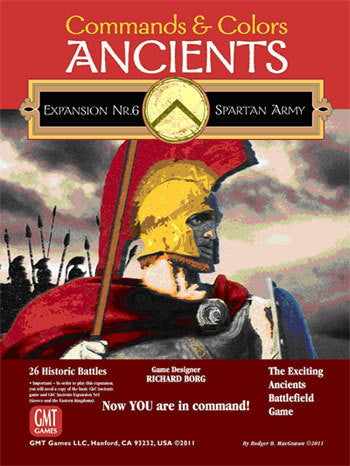 Commands & Colors: Ancients Expansion Pack #6 - The Spartan Army For Sale