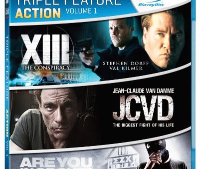 ACTION TRIPLE FEATURE: VOLUME 1 [BLU-RAY] [IMPORT] For Cheap